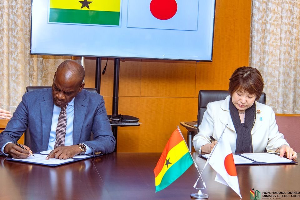 Ghana and Japan Cement Education Partnership to Foster Sustainable Development and Digital Skills