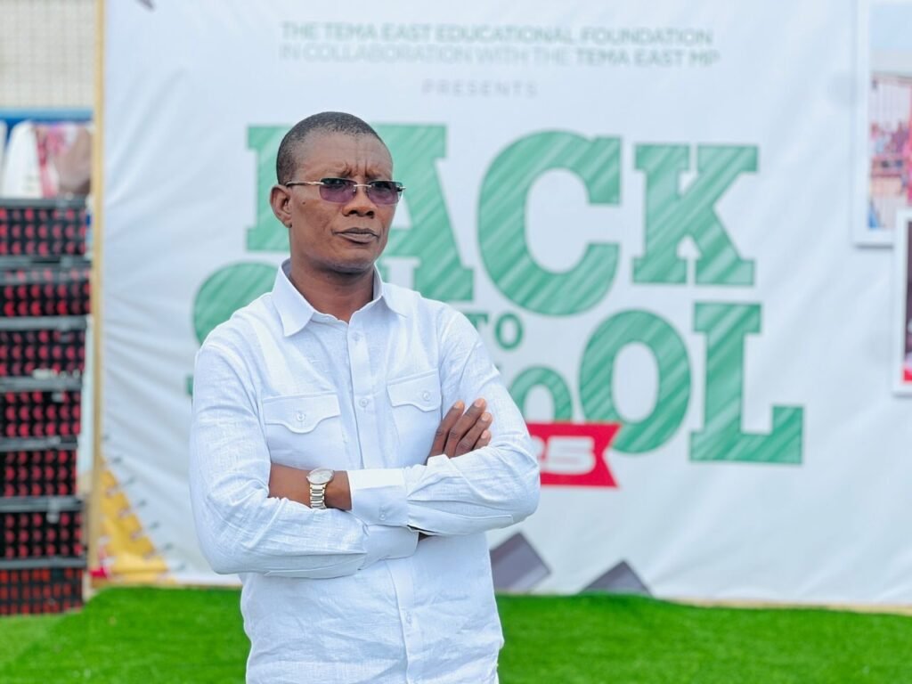 Tema East MP supports fresh students in 5th edition of #Back2School Initiative Tema East MP supports fresh students in 5th edition of #Back2School Initiative