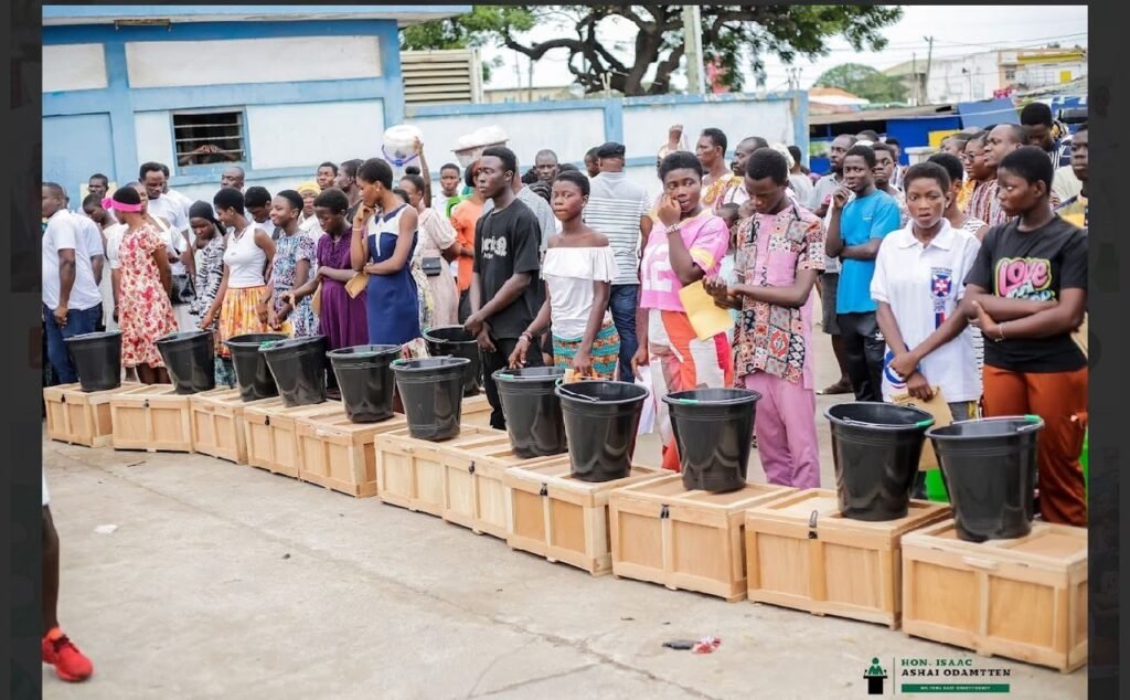 Tema East MP supports fresh students in 5th edition of #Back2School Initiative Tema East MP supports fresh students in 5th edition of #Back2School Initiative