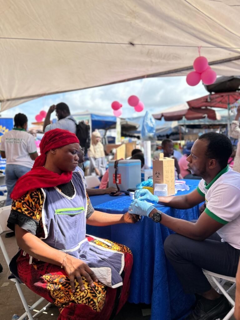 The Rotary Club of Accra-East, Partners Host Free Breast and Cervical Cancer Screening for Madina Market Women