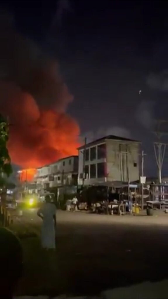 8 year old girl killed in fire at Dansoman market