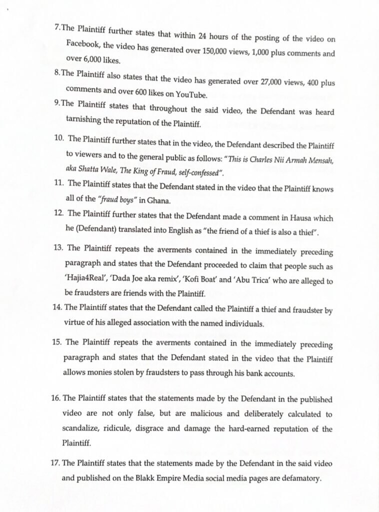 Here is why Shatta Wale is suing Blakk Rasta for GH₵100 million