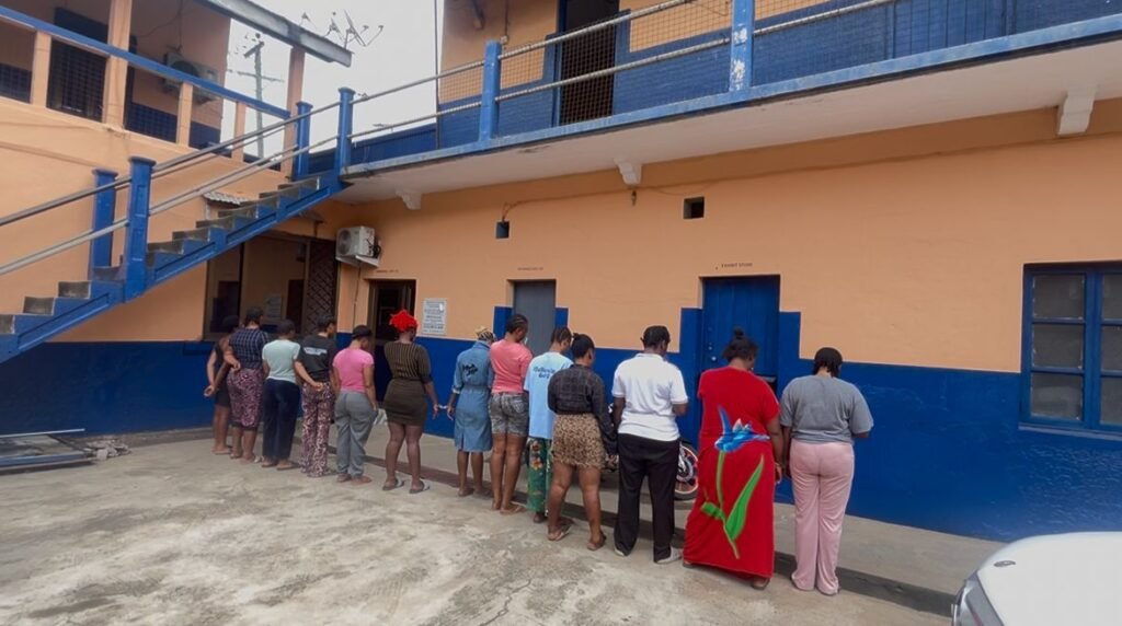 Police arrest 15 in Koforidua human trafficking and child exploitation raid