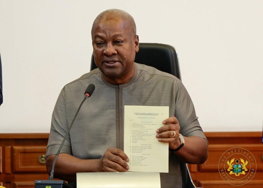 We must move from strategy to implementation - Pres. Mahama assents to 24-hour economy Bill