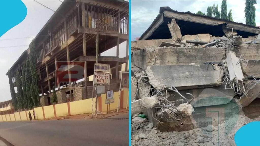 God’s Blink Could Bring Down Accra Buildings – Engineer Mahama Newtown building