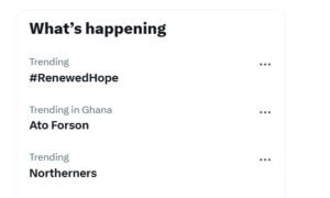 Why Cassiel Ato Forson Is Topping X Trends